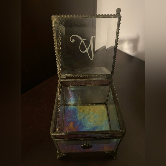 Customized Glass Jewelry Box - Picture 2 of 4